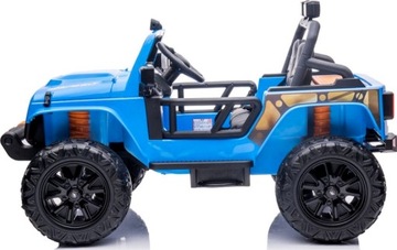 ВНЕДОРОЖНЫЙ ДЖИП С АККУМУЛЯТОРОМ 12В 4x 45ВТ БЕЛЫЙ ПУЛЬТ ДУ