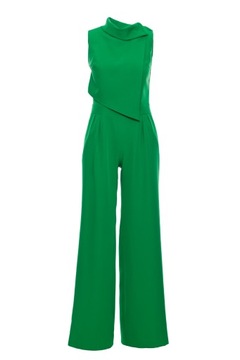 ЭЛЕГАНТНЫЙ ЖЕНСКИЙ КОМБИНЕЗОН, ДЛИННЫЕ, СВЕТЛО-ЗЕЛЕНЫЙ, 36 S.
