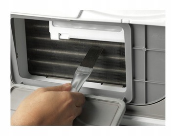 Grzebień stalowy do prostowania lameli + szczotka