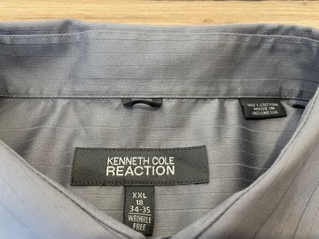 Koszula męska szara KENNETH COLE, r. XXL, USA