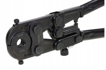 Zaciskarka hydrauliczna do rur PEX PM-1625U ZESTAW 16 mm 20 mm 25 mm