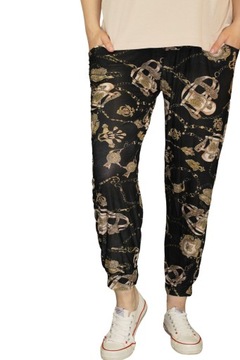 ЖЕНСКИЕ БРЮКИ-ШАРОВА АЛЛАДИН ТОНКИЕ БАМБУКОВЫЕ L/3XL