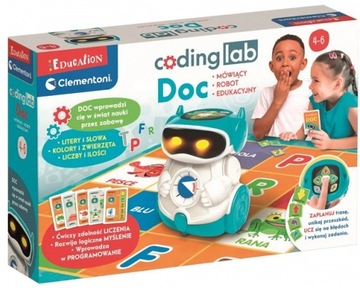 CLEMENTONI EDUKACYJNY ROBOT DOC 50730