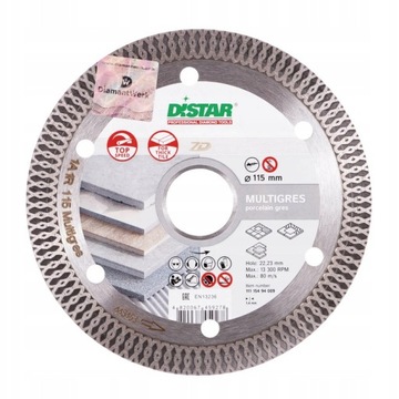 DISTAR TARCZA DIAMENT 115 10 1,4 22,23 MULTIGRES