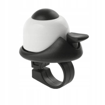 Dzwonek rowerowy biały 36 mm M-wave Bella Design white