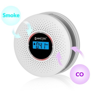 Датчик дыма угарного газа SafeSensor2000 2в1