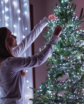 Декоративная новогодняя цепочка Twinkly 250 LED RGB 20м