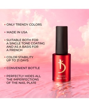 Cover Base Gel Flake 09 Kodi Professional 7 мл