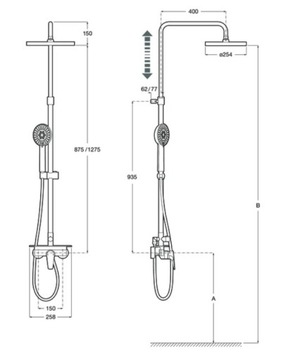 КОМПЛЕКТ ДЛЯ СКРЫТОГО МОНТАЖА ROCA DUPLO ONE A893105900