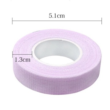 Taśma do przedłużania rzęs perforowana Fioletowa eyelash extension tape