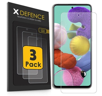 3w1 PANCERNE SZKŁO HARTOWANE OCHRONNE SZYBKA NA TELEFON SAMSUNG GALAXY A51