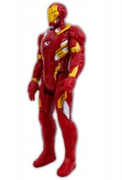 ИНТЕРАКТИВНАЯ ФИГУРКА ЖЕЛЕЗНОГО ЧЕЛОВЕКА СИЯЮЩИЕ МСТИТЕЛИ 30см