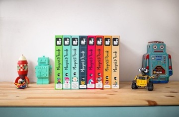 Janod MAGNETIC Пазл Магнитная книга ПРИНЦЕССЫ Магниты Платья 3+