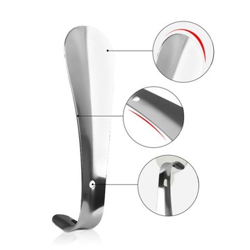 Портативный рожок для обуви из нержавеющей стали для дома