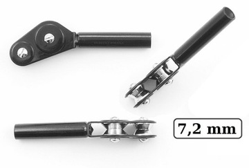 PRZELOTKA SZCZYTOWA ROLKOWA PODWÓJNA 7,2 mm