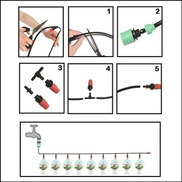 СИСТЕМА ПОРОШИВАНИЯ САДОВОГО ПОРОШЕНИЯ ЗАНАВЕСА 20М