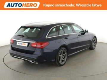 Mercedes Klasa C W205 Kombi Facelifting HYBRYDA 2.0 300 de 306KM 2020 Mercedes C 300 FV23% PHEV multi beam LED, zdjęcie 6