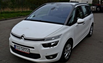 Citroen Grand C4 Picasso II Grand Picasso 2.0 BlueHDi 150KM 2014 Citroen C4 Grand Picasso Pelny automat -NAWIGA...