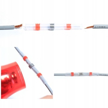 Набор быстроразъемных оловянных термоусадочных компрессионных фитингов, 500 шт.