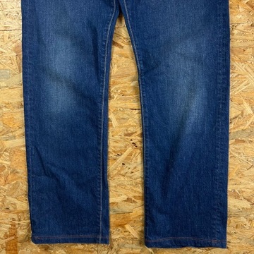 Spodnie Jeansowe LEVIS 504 33x34 Straight Proste Męskie Denim