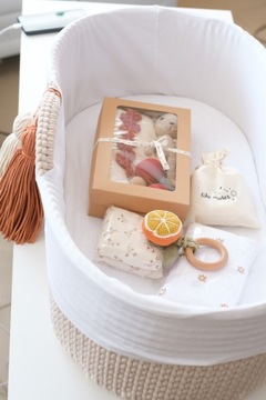 PREZENT DLA NIEMOWLAKA DZIECKA ZABAWKA GRZECHOTKA HANDMADE CHRZEST ROCZEK