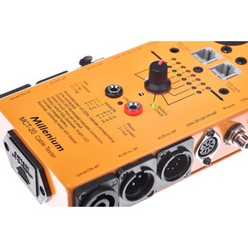 Кабельный тестер XLR DMX Speakon Jack RCA Millenium MCT-20