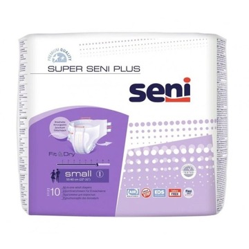 Pieluchomajtki Super Seni Plus S na rzepy 10 szt.