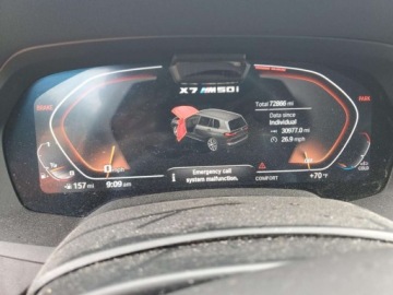 BMW X7 2022 BMW X7 M50i 2022 4.4l 4.4 Benzyna 523KM, zdjęcie 9