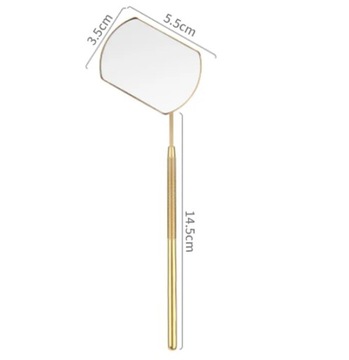 Золотое зеркало для наращивания ресниц Prima Derma.