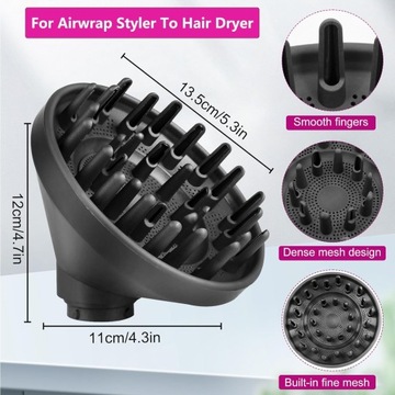 Портативный диффузор для волос Dyson для Airwrap