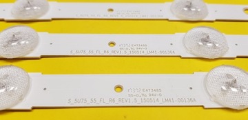 СВЕТОДИОДНЫЕ ПОЛОСКИ S_5U75_55_FL_L8 R6 LM41-00135A LM41-00136A UE55MU6199 UE55MU6172