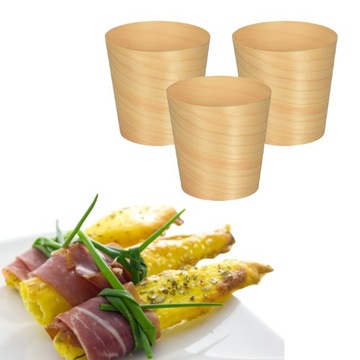 Fingerfood miseczki na przekąski 6 cm 50 szt.