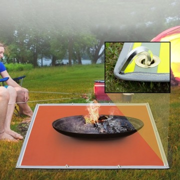 Одеяло сварочное VEVOR 1,7х1,5м Красный