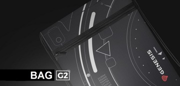 GENESIS Palladium 550 Рюкзак для ноутбука 17,3 дюйма + сумка на шнурке