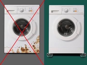 Podkładki antywibracyjne pod pralkę zmywarkę stabilizujące uniwersalne 4szt