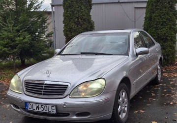 Mercedes Klasa S W220 Sedan 3.2 (320 CDI) 204KM 2003 Mercedes-Benz Klasa S Mercedes S 320 w pelni sprawny technicznie 3.2, zdjęcie 1