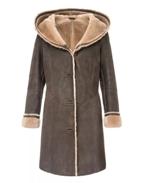 Меган женская дубленка - L