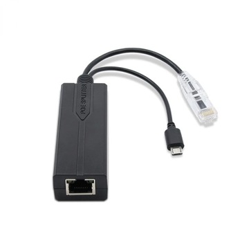 Стандартный модуль гигабитного разветвителя POE MicroUSB/DC от 48 В до 12 В/Type-C от 48 В до 5 В