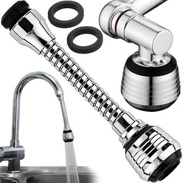 УДЛИНИТЕЛЬ ДЛЯ КРАНА, АЭРАТОР, ХРОМИРОВАННЫЙ ИЗЛИК