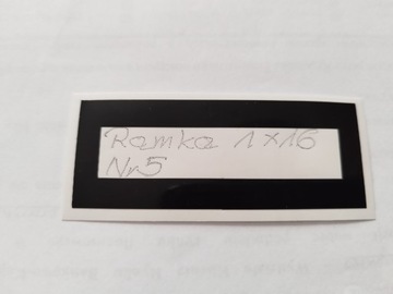 Ramka Wyświetlacza LCD 1 X 16 FOLIA POŁYSK