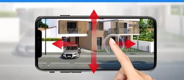 WIFI КАМЕРА ДЛЯ МОНИТОРИНГА, НАРУЖНАЯ, ВРАЩАЮЩАЯСЯ, 5MPX, PIR ОБНАРУЖЕНИЕ, СИГНАЛИЗАЦИЯ ЗУМА