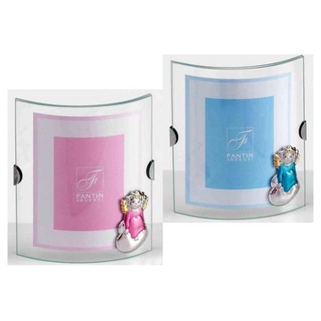 RAMKA NA ZDJĘCIA SZKLANA 10x15 prezent Chrzest