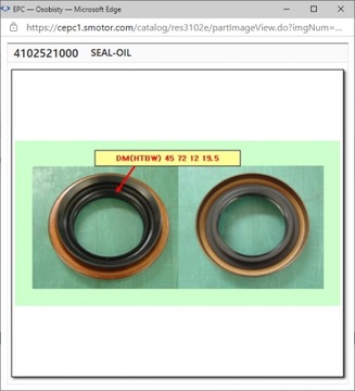 SSANGYONG OE 4102521000