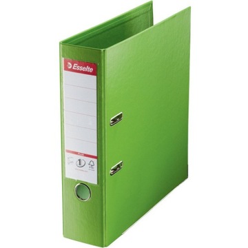 Segregator A4/80mm zielony ESSELTE PLUS VIVIDA No.