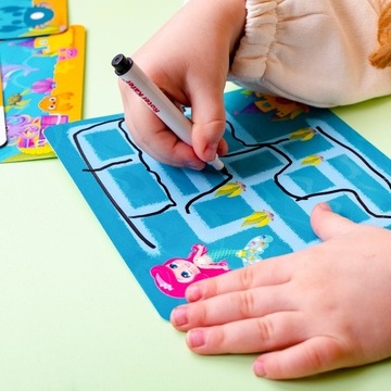ИГРА-ВЕЛКРО РУХМЕ ЭЛ. НАПИШИ И СТИРЬ РУСАЛКА 3+