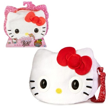 PURSE PETS INTERAKTYWNA TOREBKA Z DŹWIĘKIEM I RUCHOMYMI OCZAMI HELLO KITTY