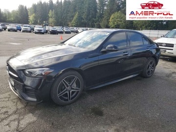 Mercedes Klasa C W206 2023 Mercedes-Benz Klasa C C300 2023, 4matic, 2.0L R-4 255KM, 4x4, od ubezpiecz