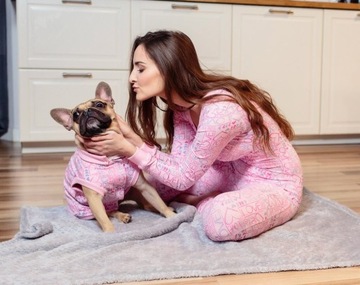 Комбинезон-комбинезон с клапаном Love Pajama розовый S