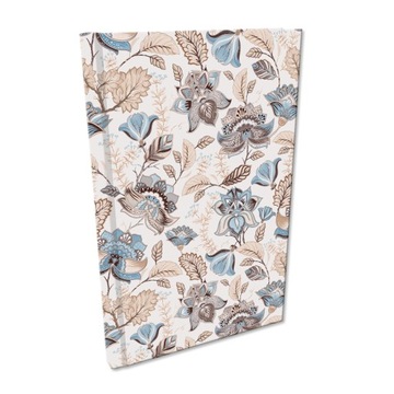 Elegancki Notes Notatnik A5 192str w kratkę Soft Touch PAISLEY KWIATY
