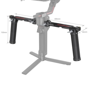 Двойное крепление Smallrig для DJI RS2 RSC2 RS3 RS Pro